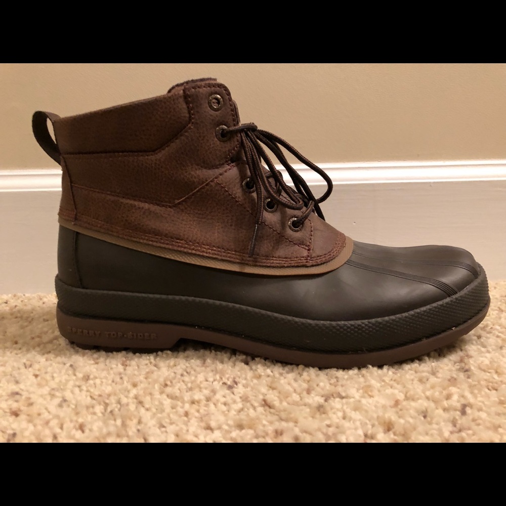 Sperry Duck Boots- ONLY WORN ONCE.